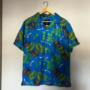 My Hero Academia Funimation Hawaiian Shirt Blue Tropical Anime Size M